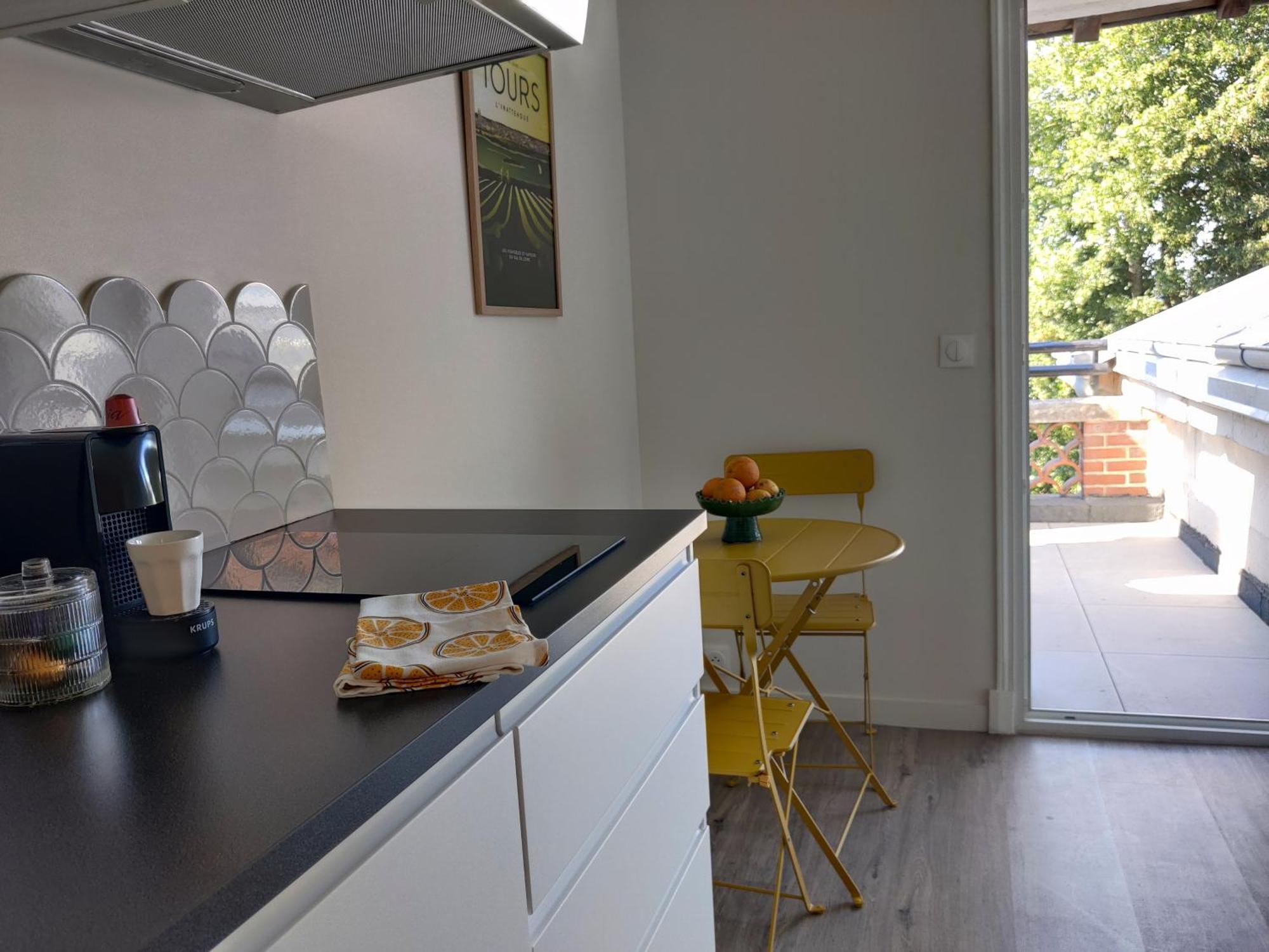 Bel Appart Renove Avec Terrasse Saint-Avertin Buitenkant foto